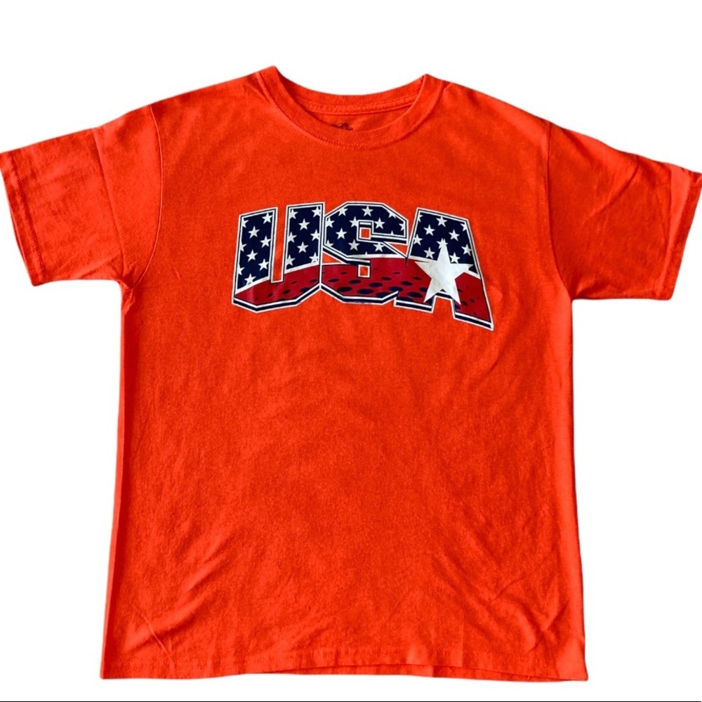 FRUIT of LOOM T-Shirt Kids Size XL(14/16) Orange